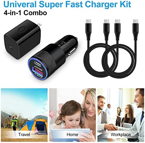 Revolutionary 15 W Fast Wireless Charger Pad for Motorola Edge, Razr 2025/2024, Moto G Stylus/Power 2024, and Galaxy S24/S23/S22 – Ultimate Convenience with QC Adapter for Rapid Charging Efficiency and Superior Device Compatibility