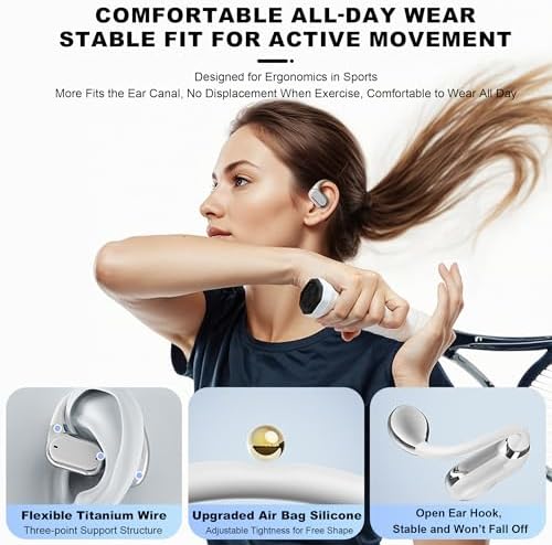 Revolutionary AI Translation Earbuds – Effortless Two-Way Communication with Touch Screen Display, Supporting 144 Languages – Wireless Noise-Canceling Earphones for Travelers and Professionals – Compact Design with Extended Battery Life for Ultimate Portability and Connection