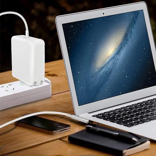 High-Performance 60 W L-Tip Universal Laptop Charger for Mac Book Pro (Pre-Mid 2012) – Enhanced Magnetic Connection, Multi-Safety Features, and Portable Design for Optimal Charging Efficiency and Battery Longevity