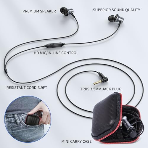 Discover Ultimate Audio Precision with ASKUBSKU Noise-Isolating Wired Earbuds – The Essential Hi-Fi Companion for Chromebook and Laptop Users. Tailored for both audiophiles and everyday listeners, these ultra-lightweight earbuds boast a universal 3.5 mm audio jack, ensuring flawless connectivity across all your devices. Experience an unparalleled auditory journey with cutting-edge noise isolation technology, making them the perfect choice for focused study sessions, professional calls, or exhilarating gaming marathons. Featuring an integrated microphone and convenient mute function, crystal-clear communication is guaranteed for students and remote workers alike. Designed with an ergonomic shape, these earbuds provide all-day comfort, preventing weariness during extended listening periods. The sleek grey finish not only enhances durability but also adds a modern flair to your tech ensemble. Elevate your sound experience with ASKUBSKU – your trusted partner for premium audio performance wherever you go.
