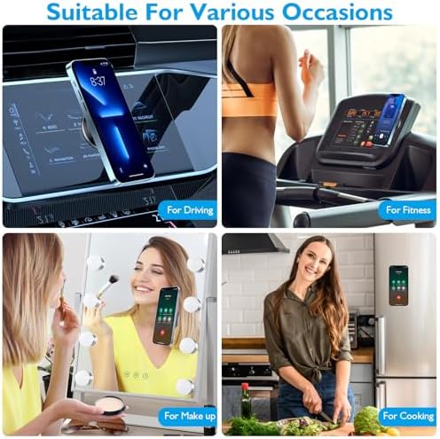 Revolutionize Your Driving Experience with the Electric Vacuum Magnetic Car Phone Mount – 360° Rotating Holder for Optimal Viewing, Universally Compatible with All Phones, Strong Suction for Smooth Surfaces, Effortless Installation & Enhanced Safety in Every Journey – Sleek Black Design for Any Car Interior