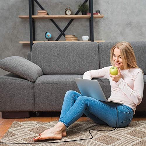 20 ft USB C to USB C Cable – Ultra-Durable Extra Long Charging & Data Transfer Solution for Samsung, i Pad Pro, and Android Devices – Optimal Speed & Versatile Connectivity in Sleek White Design