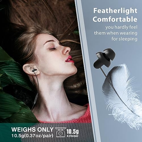 Experience Ultimate Serenity with Hearprotek Sleep Earbuds – USB-C Noise Isolation Earphones for Uninterrupted Comfort, Ideal for Relaxation, Air Travel, and Snoring Relief – Premium Silicone Tips for Perfect Fit and Enhanced Sound Quality