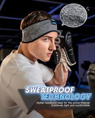 Perytong Wireless Bluetooth Sports Headband Headphones – Ultimate Comfort & Crystal-Clear Sound for Sleep, Yoga & Jogging – Perfect for Insomnia Relief, Meditation, and Easy Device Pairing