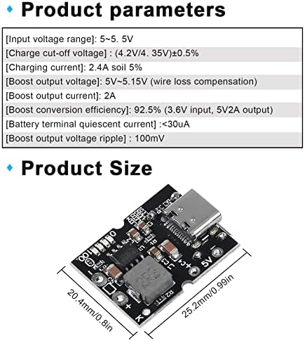 Revolutionize Your Mobile Charging with the IP5310 Type-C USB Boost Converter – 5 V 3.1 A Step-Up Power Module with Integrated LED Indicator for Rapid and Efficient Performance in DIY Projects and Portable Power Solutions