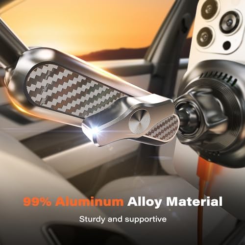 Effortless Driving with A2 C Qi2 15 W Wireless Charger – Magnetic Suction Cup Car Mount for i Phone 16/15/14/13/12, Adjustable Aluminum Arm for Optimal Viewing, Fast Charging, Windshield/Dashboard Compatibility – Ultimate Convenience and Style for Modern Drivers