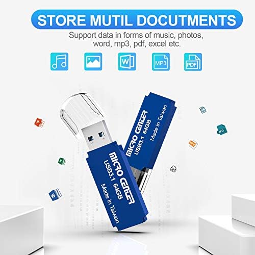 Micro Center Pro 512 GB USB 3.1 Gen1 Flash Drive – Ultra-Fast External Data Storage Solution for Professionals and Students – Compact Green Thumb Drive with Enhanced Compatibility for PCs, Laptops & Consoles