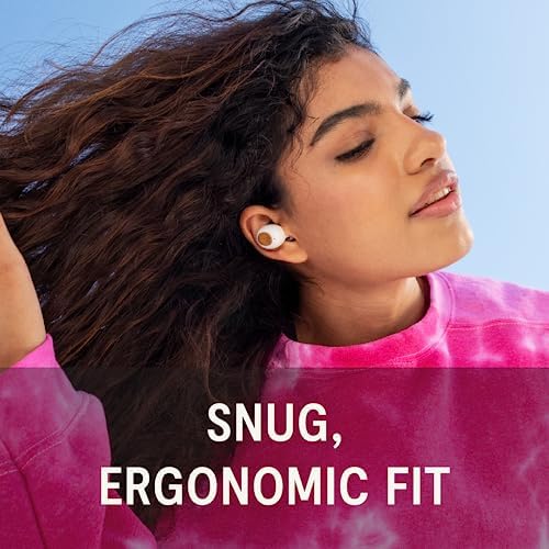 House of Marley Champion 2 True Wireless Earbuds – Eco-Friendly Bluetooth Earbuds with 35 Hours Playtime, Built-in Microphone, and Sustainable Materials in Cream – Perfect for Music Lovers and Environmentally Conscious Consumers