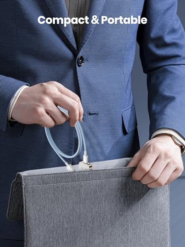 LVFAN Premium Charging Cable for Google Pixel Watch 3 & Fitbit Versa 4/Sense 2 – Ultra-Durable Nylon Braided Design for Rapid Charging and Travel-Ready Convenience – Essential Smartwatch Power Solution for Optimal Performance and Reliability