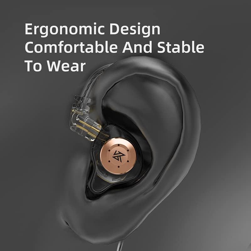 KZ EDX Pro Wired Earphones – Cutting-Edge In-Ear Monitors with Dual Dynamic Drivers for Exceptional Hi-Fi Sound, Advanced Noise Cancellation, and Integrated Microphone – Stylish Cyan Finish for Ultimate Comfort and Device Versatility