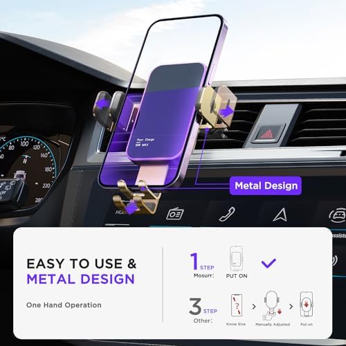 High-Speed Wireless Car Charger with Auto-Clamping Phone Mount and RGB Backlight – 15 W Qi-Compatible Charging for i Phone 15, 14, 13, 12 Mini, Pro Max, 11, XR, X, Samsung Galaxy S23 Ultra, S22, S21+ – Sleek Silver Design for Enhanced Aesthetics and Safety on the Road