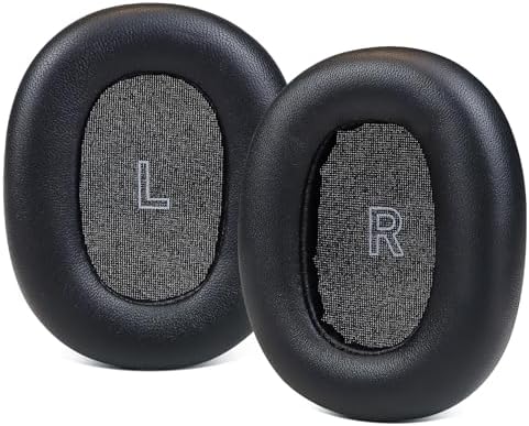 Navy Lambskin Earpads for Bang & Olufsen Beoplay H95 – Premium Comfort Memory Foam Cushions for Superior Noise Isolation and Enhanced Active Noise Cancelling – Ideal Audiophile Headphone Replacement for Unmatched Sound Quality and Style