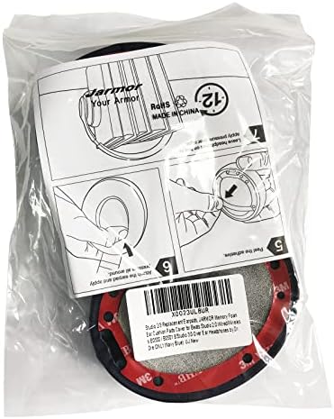 Transform Your Beats Studio Headphones with JARMOR Memory Foam Replacement Earpads – Premium Comfort & Sound Isolation for Studio 2.0 and 3.0 (B0500/B0501) – Stylish Blue Ear Cushion Pads for Enhanced Listening Experience and Perfect Fit