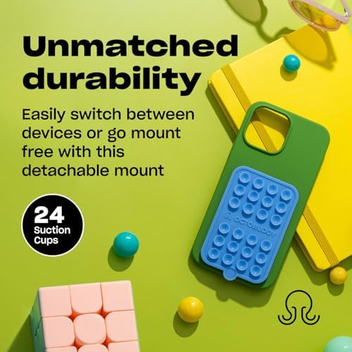 Effortless Creativity with the Hot Pink Double-Sided Suction Phone Holder – Versatile Detachable Mount for Hands-Free Selfies and Videos – Universal Compatibility for i Phone & Android Devices – Compact 2.5” x 3.75” Design for Ultimate Portability – Advanced Strong Grip Technology Ensures Steady Shots and Seamless Sharing