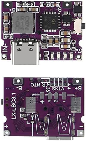 Ultra-Fast Type-C USB Boost Converter Module – 4-Pack 5 V 3.1 A High-Efficiency Charging Kit with Integrated Switch & LED Status Light for Enhanced Mobile Power Bank Functionality and Versatile Device Support