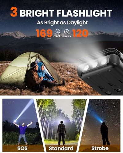 Ultimate SOARAISE 25000 m Ah Solar Power Bank: Fast Wireless Charging with Built-in Cables, Dual USB Outputs, 4 Solar Panels & Triple LED Flashlights for Outdoor Adventures – Reliable Portable Charger for Camping & Emergencies