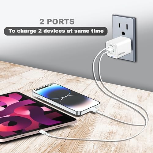 Premium 35 W Ga N Dual Port Fast Wall Charger – Compact USB-C & USB-A Charging Solution for i Phone 15/14/13/Pro/Max and Samsung Galaxy S24/S23/S22/S21 – Stylish Black Finish for Ultimate Portability and Versatile Device Compatibility