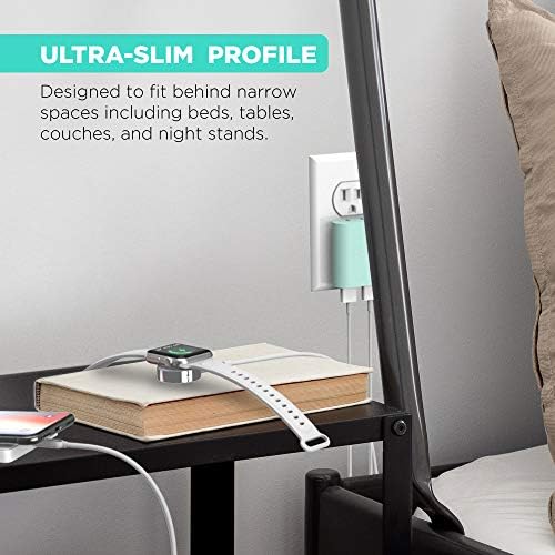 i Home 2-Port USB Wall Charger – Compact Dual Port AC Adapter for Rapid Device Charging – Flat Design for Travel & Home Use – Enhanced Compatibility with Smartphones & Tablets – Safe, High-Speed Charging Solution
