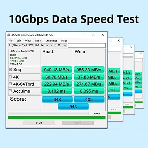 High-Speed xiwai USB 3.0 to NVMe M-Key M.2 NGFF SATA SSD External Converter Adapter with RTL9210 B Chipset – Ultimate Data Transfer Solution for On-the-Go Storage Expansion