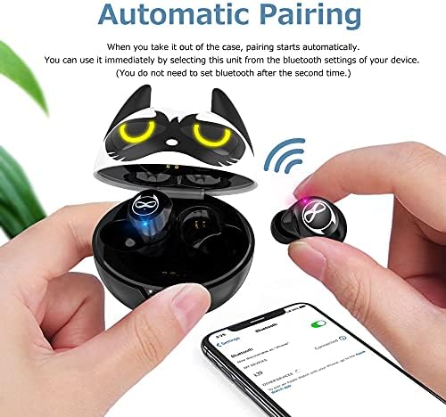 Kids’ Bluetooth 5.1 Wireless Earbuds – Adorable Waterproof Earphones with Dual Mics, 36-Hour Playtime, Hi-Fi Stereo Sound, and Gaming Mode – Perfect for Active Young Listeners and Learning on the Go