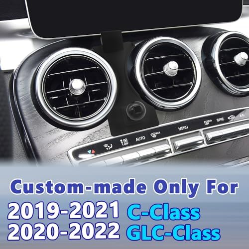 COMETURE Mercedes Benz Car Phone Holder Mount – Universal Smartphone Cradle for GLE Class (GLE-20-24) with Adjustable Viewing Angles and Tool-Free Installation – Elevate Your Driving Experience with Premium Interior Accessories for Navigation and Hands-Free Calls