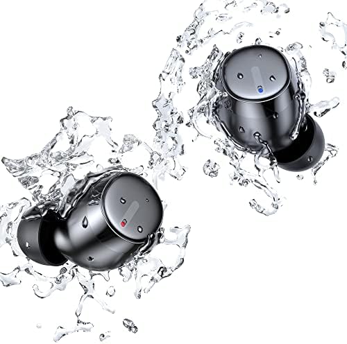 KITONE GUSGU True Wireless Earbuds – Premium Sound with IPX7 Waterproof Protection, Seamless Bluetooth Connectivity for All Devices, Built-in Microphone for Hands-Free Calls, Lightweight Ergonomic Design for All-Day Comfort and Long Battery Life