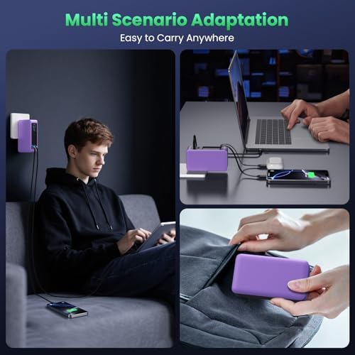 120 W Ga N IV USB-C Charger Station with Dual Retractable Cables – Fast Charging Wall Adapter for Mac Book, i Pad, i Phone 16/15/14, Galaxy S24 & Android Devices – Compact 4-in-1 Foldable Design for Effortless Travel and Enhanced Compatibility