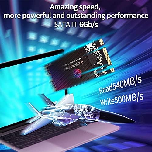 Transform Your Computing with GAMERKING 120 GB m SATA SSD – Lightning-Fast Internal Solid State Drive for Desktops and Laptops, SATA III 6 Gb/s for Superior Speed and Reliability
