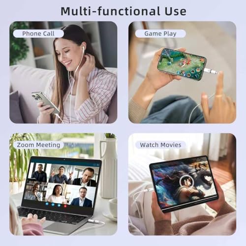 Premium 4-Pack Lightning to USB C Adapters for i Phone 15/16 and Galaxy S24 – Fast Charging & Data Sync Solutions for Seamless Connectivity, Compact Design, and Enhanced Durability – Essential Accessory for Modern Devices