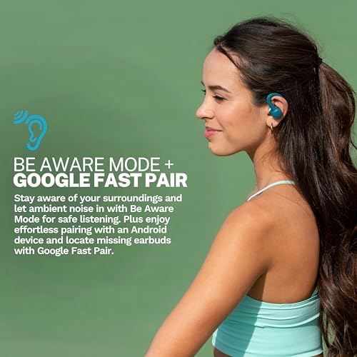 JLab Go Sport+ Wireless Workout Earbuds – Unrivaled 35+ Hour Bluetooth Battery Life, C3 Clear Calling Technology for Distinct Conversations, and Secure Earhook Design for Unyielding Stability During Workouts – Elevate Your Sound Experience with 3 Adjustable EQ Settings and Broad Device Compatibility in Sleek Graphite Finish