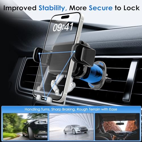 Transform Your Driving Experience with the 360-Degree Rotating Rearview Mirror Phone Holder – Adjustable Fit for 4-7 Inch Smartphones, Sleek Mirror-Black Design for Ultimate Convenience and Safety