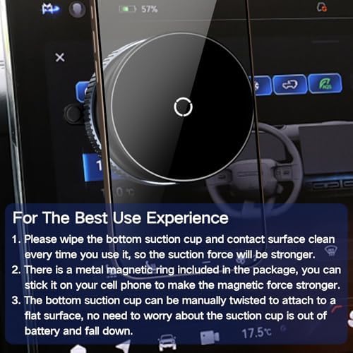 Revolutionary Vacuum Magnetic Suction Phone Holder – Ultra-Stable Hands-Free Car Mount with Strong Suction Cup, Retractable Design for Easy Storage – Compatible with All Smartphones for Safe Navigation at Home, Gym, and Beyond
