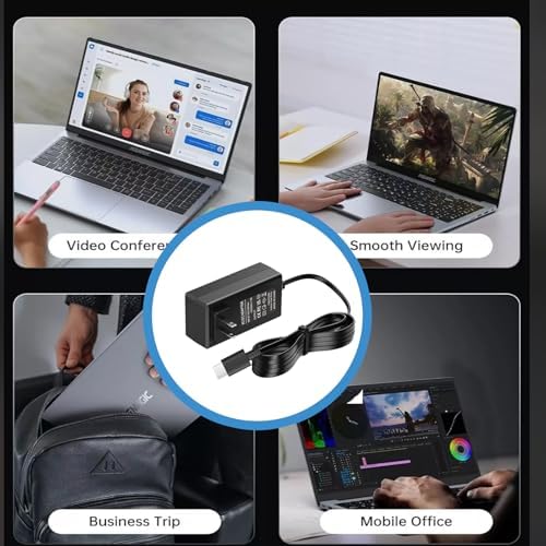 High-Performance 19 V Charger for ACEMAGIC Laptops – Optimized Power Adapter for AX15 Intel 15.6″ & AX16 Pro 16.1″ Models – Enhanced Safety Features with 2-Year Warranty for Reliable Use – Perfect for Sustained Efficiency and Longevity