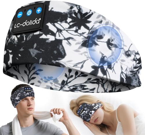 Bluetooth Sleep Headphones with Integrated Sleep Mask – Ultimate Wireless Earbuds for Peaceful Nights and Active Days | Perfect for Travel, Meditation, and Workouts – Superior Comfort and Sound Quality for Insomnia Relief and Focused Relaxation