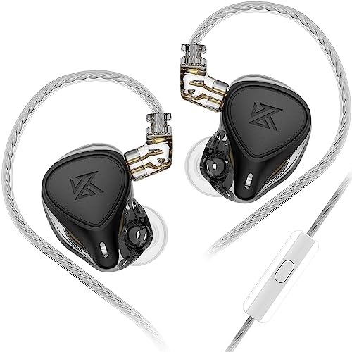 erjigo ZEX Pro Triple Hybrid Driver Hi-Fi In-Ear Earphones with Detachable Silver-Plated Cable (Pearl Finish) – Premium Audiophile Sound, Unmatched Comfort, and Versatile Device Compatibility for Enhanced Listening Experience