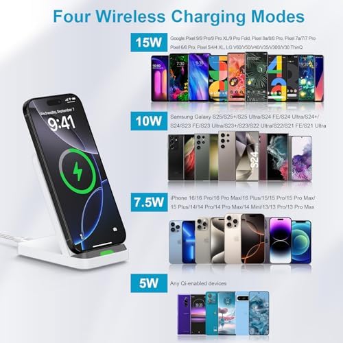 HOOTEK 2-Pack Multi-Port USB Wall Charger – 4.8 A Fast Charging Cube for i Phone and Samsung Galaxy Devices – Compact Travel Adapter with Enhanced Compatibility and Safety Features for Rapid Device Charging