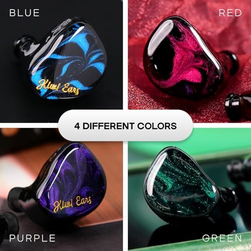 Linsoul Kiwi Ears Cadenza IEMs – Premium 10 mm Beryllium Dynamic Driver Earbuds with 3 D Printed Comfort, Detachable 0.78 2 Pin Cable, and Striking Green Design – Exceptional Sound Precision for Audiophiles and Musicians Seeking Unparalleled Listening Experiences
