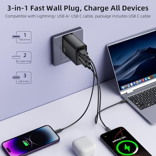 High-Performance 65 W USB-C Charger for HP Elite Book & Pro Book Series | Rapid Charging Power Adapter with 5.9 FT Cable | Compact & Durable Design for Professionals | Enhanced Power Delivery & Safety Features for Optimal Device Efficiency