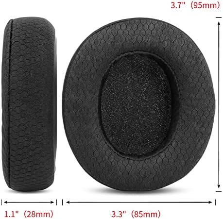 Upgrade Your Skullcandy Listening Experience with Premium Memory Foam Earpads – Exceptional Comfort, Superior Sound Isolation, and Effortless Compatibility for Crusher Wireless, ANC, EVO & Hesh 3 Models