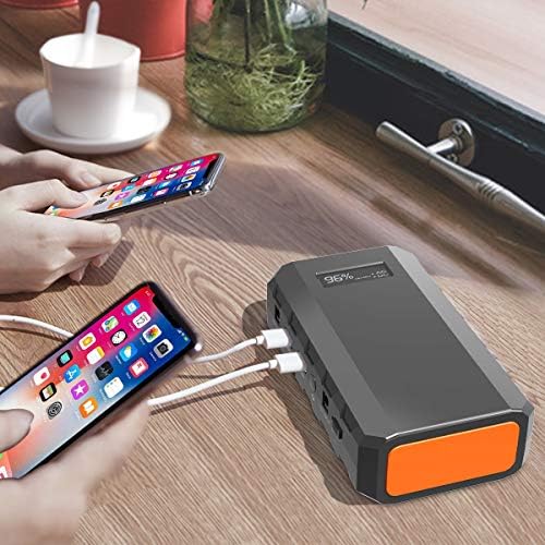 High-Capacity Sin Keu Power Bank 24000 m Ah with 110 V AC Outlet – Ultimate Portable Charger for Laptops, Smartphones, and Emergency Power Needs – Fast Charging Solution for i Phone 15 and More, Ideal for Outdoor Adventures and Home Office Use