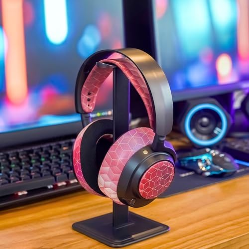 Revamp Your Sound with Wicked Cushions Red Speaker Plates for Arctis Nova Headsets | Ultimate Compatibility for Pro Wireless, Pro Wired, Nova 7, 7 X, and 7 P Models | Enhance Style and Audio Quality Seamlessly | Experience Unmatched Comfort and Effortless Installation | Upgrade to Superior Performance Today