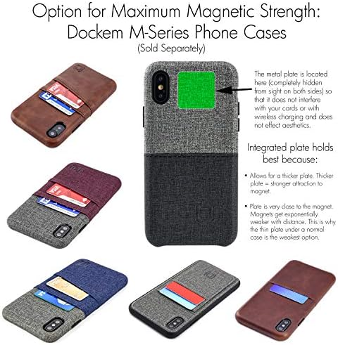 Revolutionize Your Driving Experience with the Dockem Dash Mini Magno Mount 3.0 – Ultimate Magnetic Phone Holder for Secure Dashboard Attachment, 360-Degree Swivel Viewing, and Universal Smartphone Compatibility
