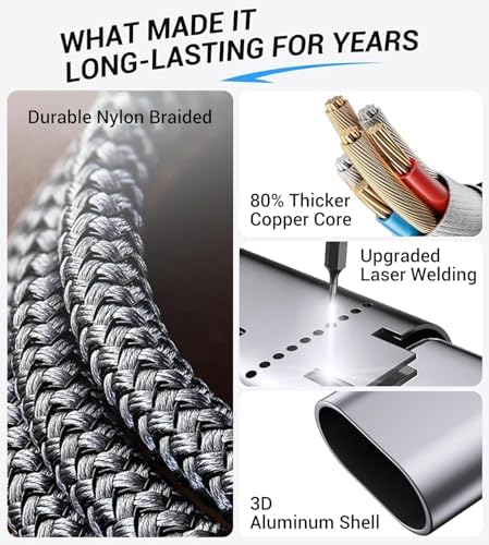 Temdan 3-in-2 USB C Charging Cable: Versatile Multi-Device Charger for Apple Watch Ultra, SE & i Phone 12-16 – Rapid Charge, Compact Travel Essential – Stylish Pink Smartwatch Accessory for On-the-Go Power Solutions