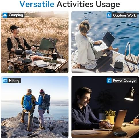 High-Power 100 W Portable Laptop Power Bank with 20000 m Ah Capacity & 65 W PD USB-C Charger – Ideal External Battery Solution for Mac Books, Notebooks & Travel Needs – Stay Charged Anywhere, Anytime