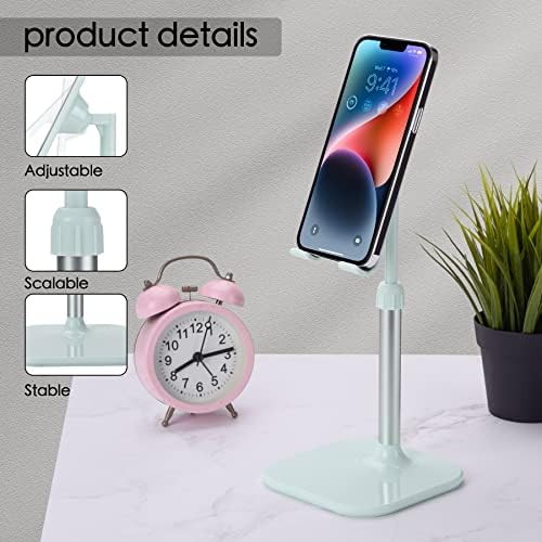 Doboli Cell Phone Stand, Phone Stand for Desk, Phone Holder Stand Compatible with iPhone and All Mobile Phones Tablet, Gifts for Adults Women Men Mom Wife, Pink – Enhanced Compatibility and Speed