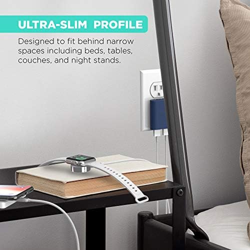 i Home 2-Port USB Wall Charger – Compact Dual Port AC Adapter for Rapid Device Charging – Flat Design for Travel & Home Use – Enhanced Compatibility with Smartphones & Tablets – Safe, High-Speed Charging Solution