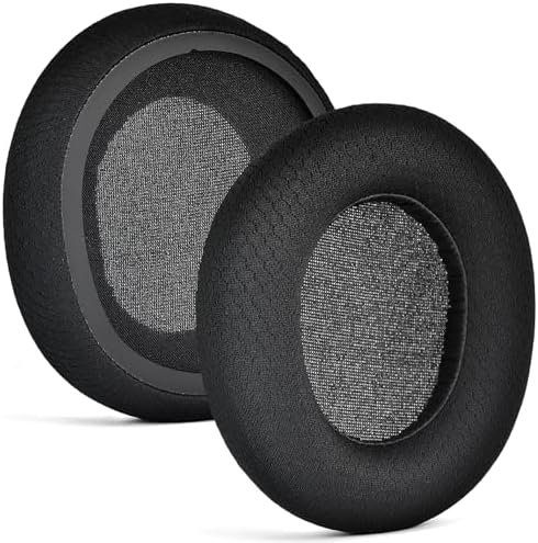 Upgrade Your Gaming Experience with Premium Arctis Nova Pro Wired Earpads – Extra Bass Noise-Cancelling Cushions for Steel Series Models 1, 3, 7 & Nova Pro Wired – Breathable Fabric for Ultimate Comfort and Sound Isolation – Easy Install Replacement Earpads – Not for Wireless Models