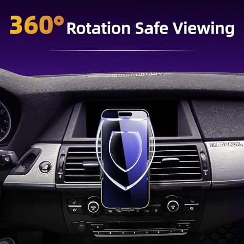 Premium Adjustable Car Phone Holder for 2008-2013 BMW X5 E70 & X6 E71 E72 – Perfectly Fits 4-7 Inch Smartphones, Enhanced Stability & Seamless Integration for Safe Driving Experience – Effortless Installation, Versatile Cradle Design for Hands-Free Navigation & Music Control