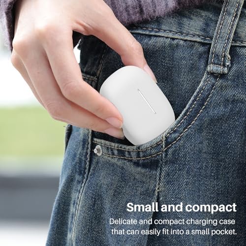 TOZO A1 Wireless Earbuds – Bluetooth 5.3 Lightweight IPX5 Waterproof Earphones with Dual Mic for AI Calls, Immersive Sound Experience, Customizable 32 EQ Presets via App, Ergonomic Fit & Portable Charging Case for Active Lifestyles