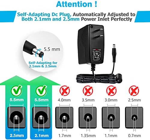 High-Efficiency Chanzon 12 V 1.5 A AC/DC Switching Adapter – 18 W Universal Power Supply for Global Use, Compact and Durable Wall Transformer with Fast Charging Capability for Reliable Device Performance and Enhanced Compatibility